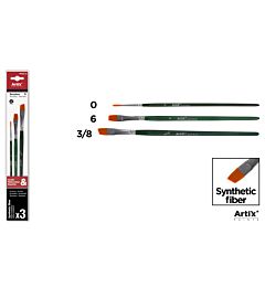 ARTIX SET PENNELLI PROF 21.5CM 3PZ ASSORT BLU