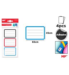 MP ETICHETTE ADESIVE PERSONALIZZABILI 65X45MMMp