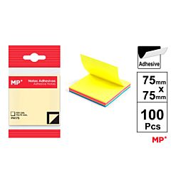 MP NOTE ADESIVE 75X75MM 75G 100F COL. ASS. FLUOMp
