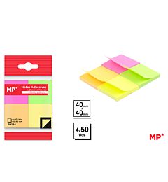 MP NOTE ADESIVE 40X40MM 4*50F COL. ASS.Mp