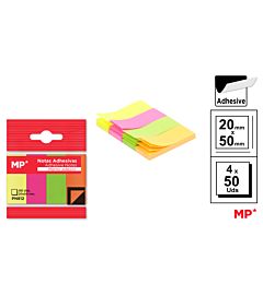 MP FOGLIETTI ADESIVI RIMOVIBILI 75*19MM 50*5F COL.Mp