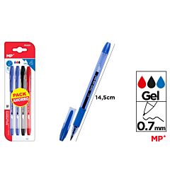 PENNE AD INCHIOSTRO GEL 0.7MM 4PZ MPMp