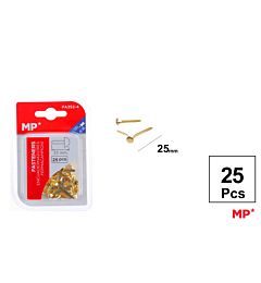 MP FERMACAMPIONI PUNTA PIATTA 25MM 25PZ OROMp