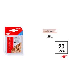 MP MOLLETTE IN LEGNO 25MM - 20PZ