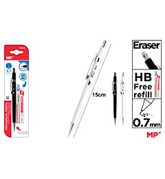 MP PORTAMINE METAL A SCATTO 0.7MM RICARICHE HBMp