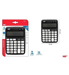 MP CALCOLATRICE DA TAVOLO PE027 - NERO