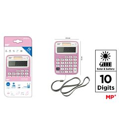 MP CALCOLATRICE DESKTOP 10 CIFRE SOLARE ROSAMp