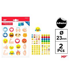 MP STICKERS ADESIVI PN125/21 - EMOJI