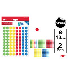 MP STICKERS ADESIVI PN125/43 - BOLLINI PICCOLI