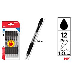 MP PENNE SFERA A SCATTO 1.0MM NEROMp