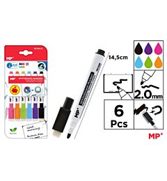 MP MARCATORE LAVAGNA 2.0MM 6PZ COL. ASS.Mp