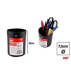 MP PORTAPENNE IN PLASTICA ROTONDO - NEROMp