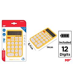 MP CALCOLATRICE DA TAVOLO 12 CIFRE A BATTERIA 14*8