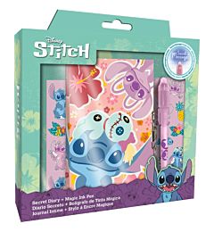 DIARIO CON BOLIGRAFO MAGICO STITCH  (12X1)Kids Euroswan