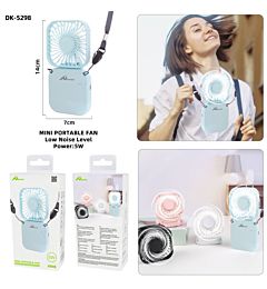 Ventilatore Portatile DK5298 - AzzurroHome