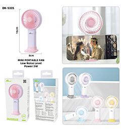 Ventilatore Portatile DK5335 - Rosa
