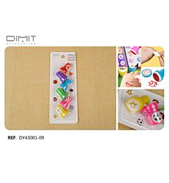 SET 6 TIMBRI PER BAMBINI 09 - SPORT