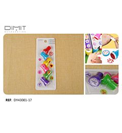 SET 6 TIMBRI PER BAMBINI 17 - LOVE