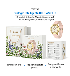 OROLOGIO INTELLIGENTE DI FASCIA ALTA DAFIT AMOLED 1,19 POLLICI