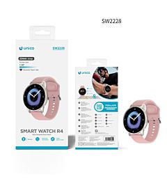 Smartwatch FitPro R4 (1,28") - SW2228 RosaUnico