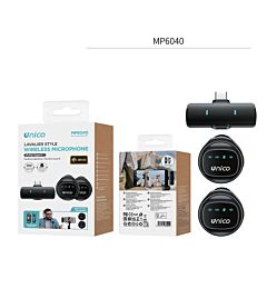 Microfono Lavalier Wireless - MP6040Unico
