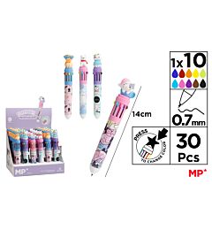MP PENNA SFERA 10 COLORI 0.7MMMp