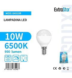 Lampadina LED E14 10W 950LM - Luce Fredda 6500KExtrastar