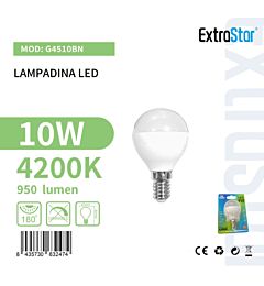 Lampadina LED E14 10W 950LM - Luce Naturale 4200KExtrastar