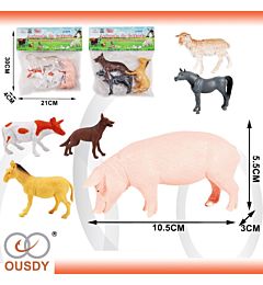 OUSDY ANIMALE DA FATTORIA MISTI 3PZOusdy