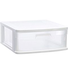 CASSETTIERA SENA 1 CASSETTO - BIANCOPlastic Forte