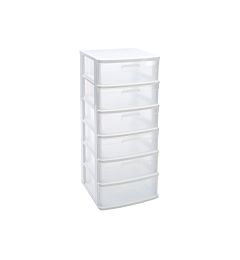CASSETTIERA SENA 6 CASSETTI - BIANCO