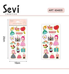 STICKERS - PRINCIPESSESevi