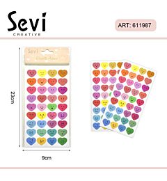 STICKERS - FACCINE A CUORESevi