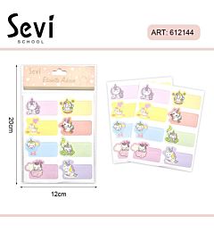 ETICHETTE ADESIVE - UNICORNSevi