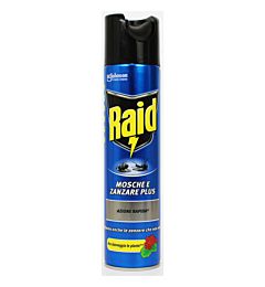 RAID SPRAY MOSCHE&amp;ZANZARE 400ML A.148