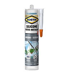 BOSTIK SILICONE VETRO METALLO TRASPARENTE 280ML