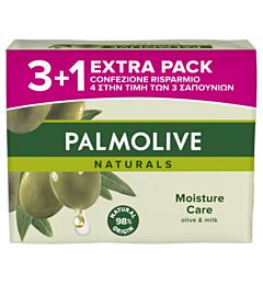 Palmolive Sapone Solido Oliva & Latte 3+1 90g