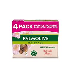 Palmolive Sapone Solido Latte di Mandorla 3+1 90g