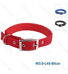 COLLARE IN TESSUTO CON FIBBIA - 45/60CM - L