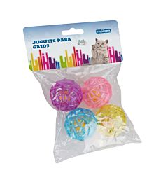 SET DI PALLINE SONORE PER GATTINobleza