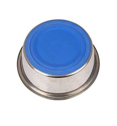 CIOTOLA IN ACCIAIO INOX - ANTISCIVOLO BLU - 4,3L