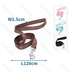 GUINZAGLIO STRISCE RIFLETTENTI 120CM - 25MM - XL