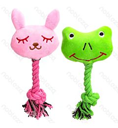 CORDA CON PELUCHE PER CANINobleza