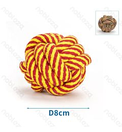 PALLINA IN CORDA - GIOCO PER CANI - 8CM
