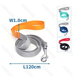 GUINZAGLIO BICOLORE 120CM - 10MM - S