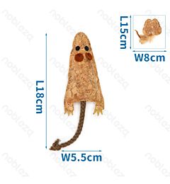 Giochino in Sughero con Erba Gatta - 18/15cmNobleza