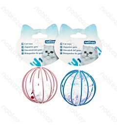 PALLINA INTERATTIVA PER GATTI IN METALLO