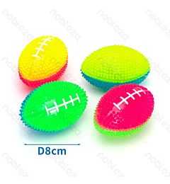 PALLINA DA RUGBY CON LUCI LED - GIOCO PER CANINobleza