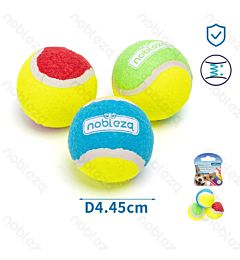 PALLINA DA TENNIS ALTA ELASTICITÀ PER CANI - 4,4CM