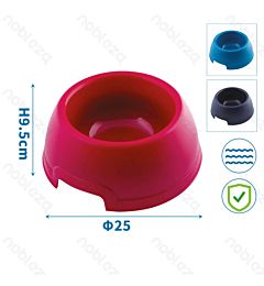 CIOTOLA ANTISCIVOLO IN PLASTICA - TINTA UNITA - 25CMNobleza
